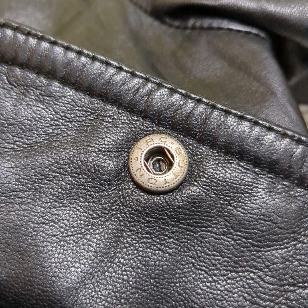 90's CWU-45P 羊革 フライトジャケット 黒 裏地金 グレンフィールド