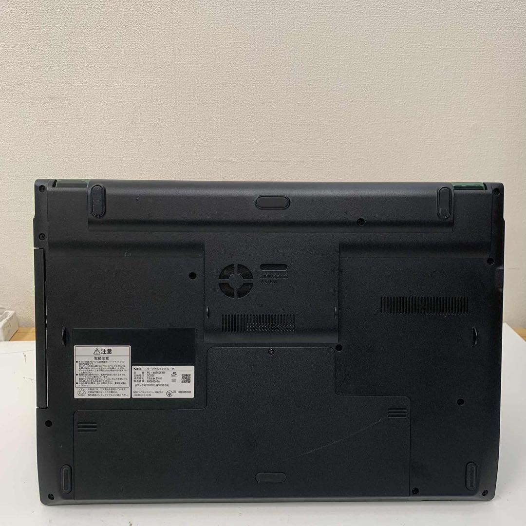 Windowsノート本体 #874 NEC LAVIE NS750/F i7-7500Office2021