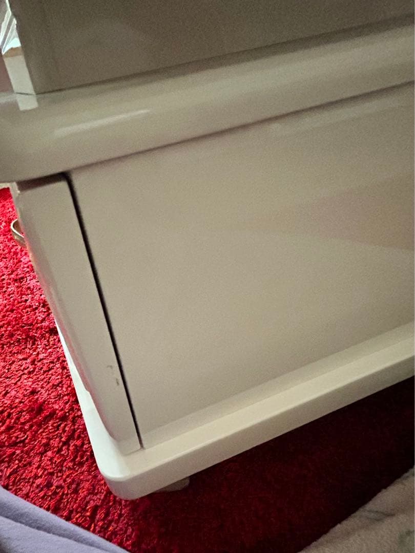 姫系　リビングテーブル　センターテーブル　ホワイト　ロココ調　アンティーク