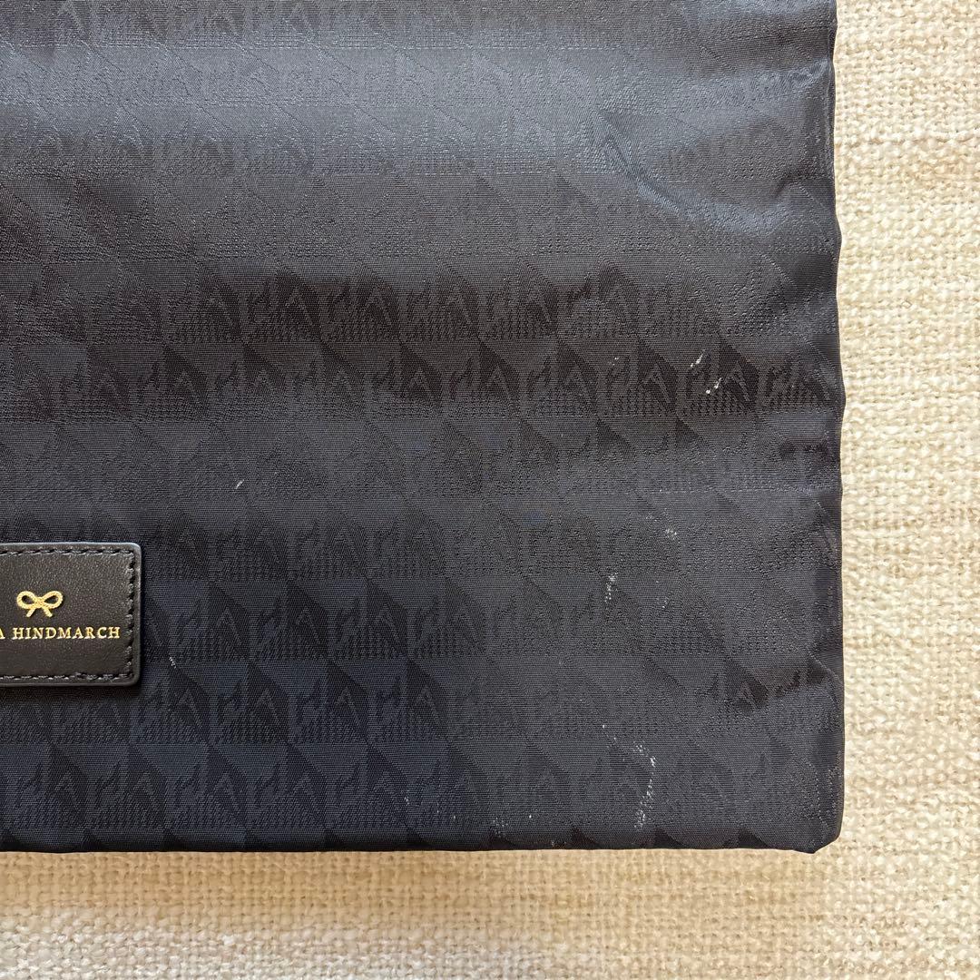 ☆ANYA HINDMARCH アニヤハインドマーチ　巾着ポーチ☆1枚のみ出品