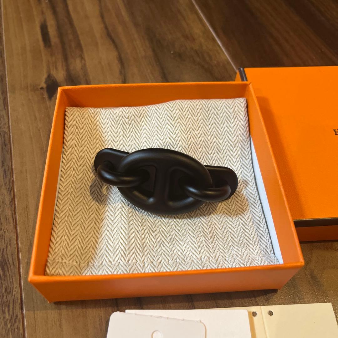 本日お値下げエルメス　バレッタシェーヌダンクル