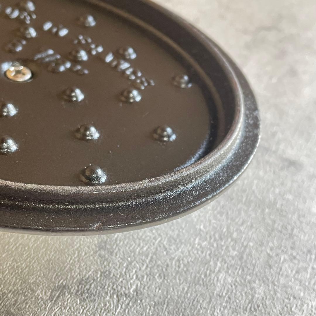 STAUB ストウブ ピコ ココット オーバル　15cm グレー