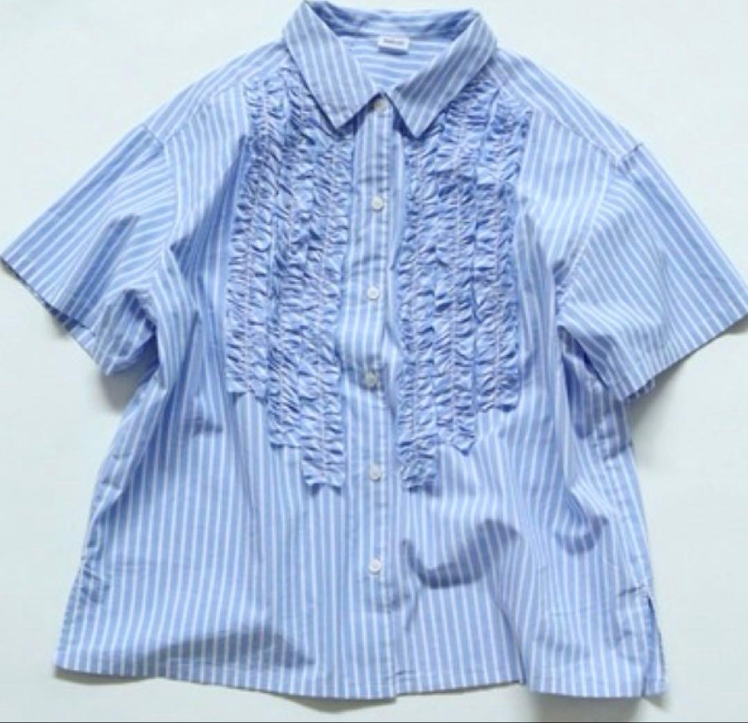 PAR ICI フリルブラウス