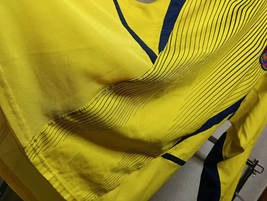 【激レア正規品！】バルセロナ 02/03 3rdGKユニフォーム イエロー海外M