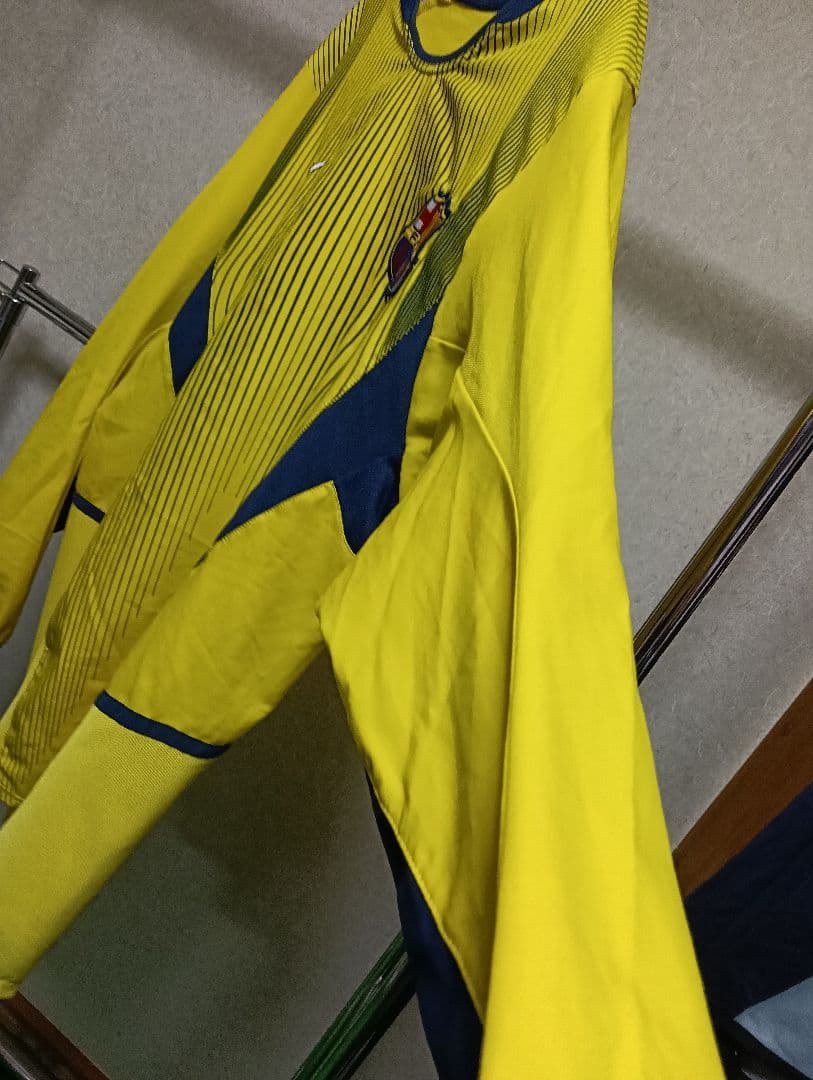【激レア正規品！】バルセロナ 02/03 3rdGKユニフォーム イエロー海外M