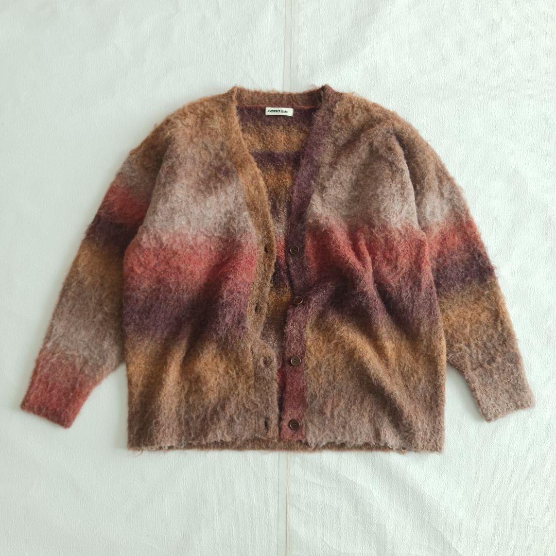 kj着 AMBERGLEAMソフトライトカーディガンcootieアンバーグリーム