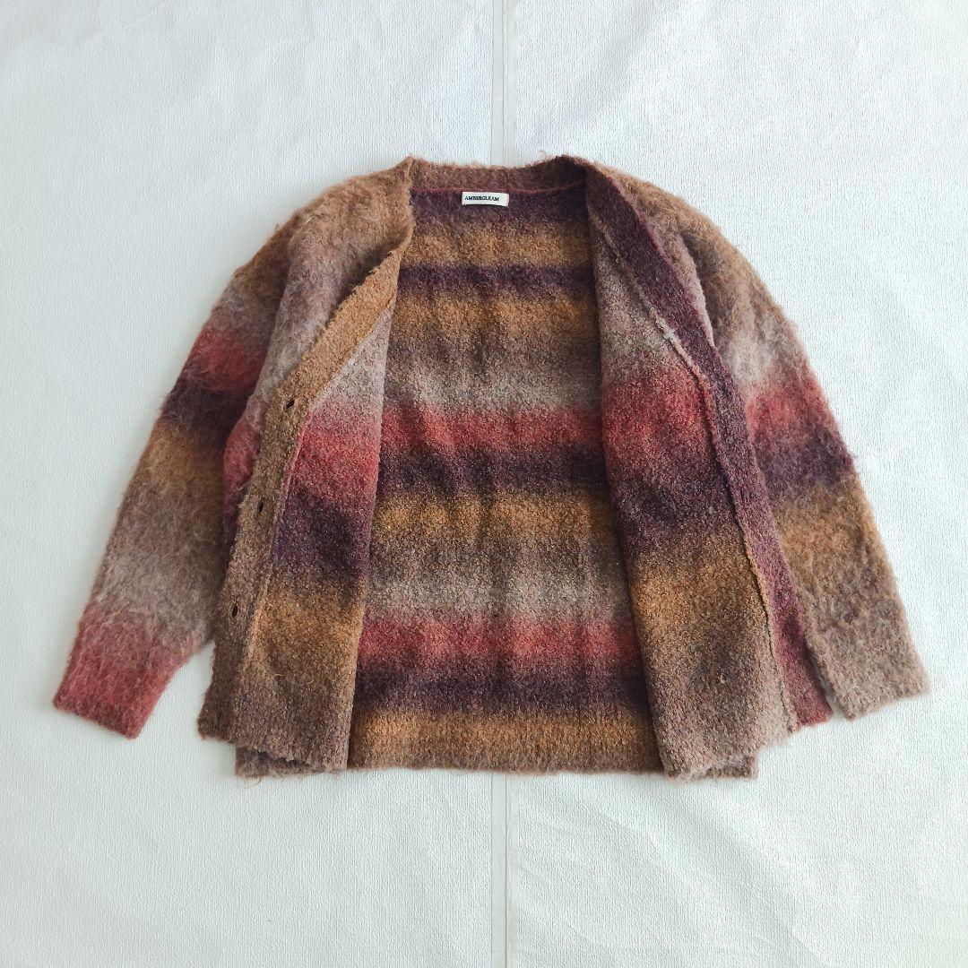 kj着 AMBERGLEAMソフトライトカーディガンcootieアンバーグリーム