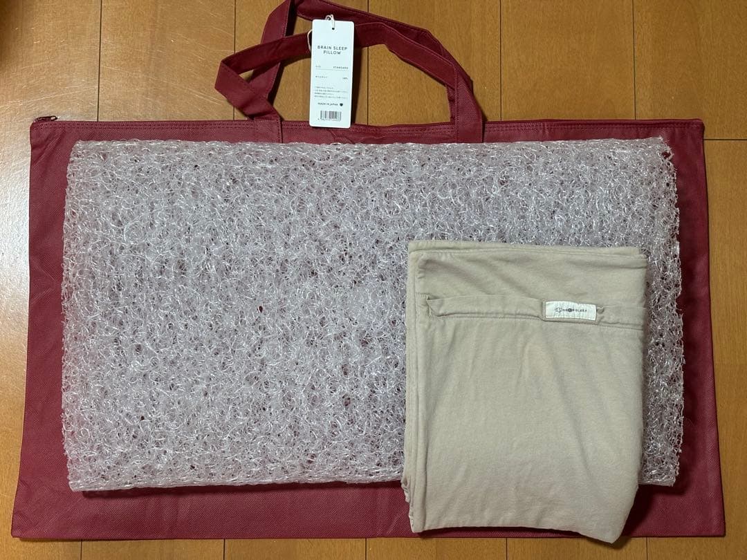 BRAIN SLEEP ピロー　スタンダード　サンドベージュ