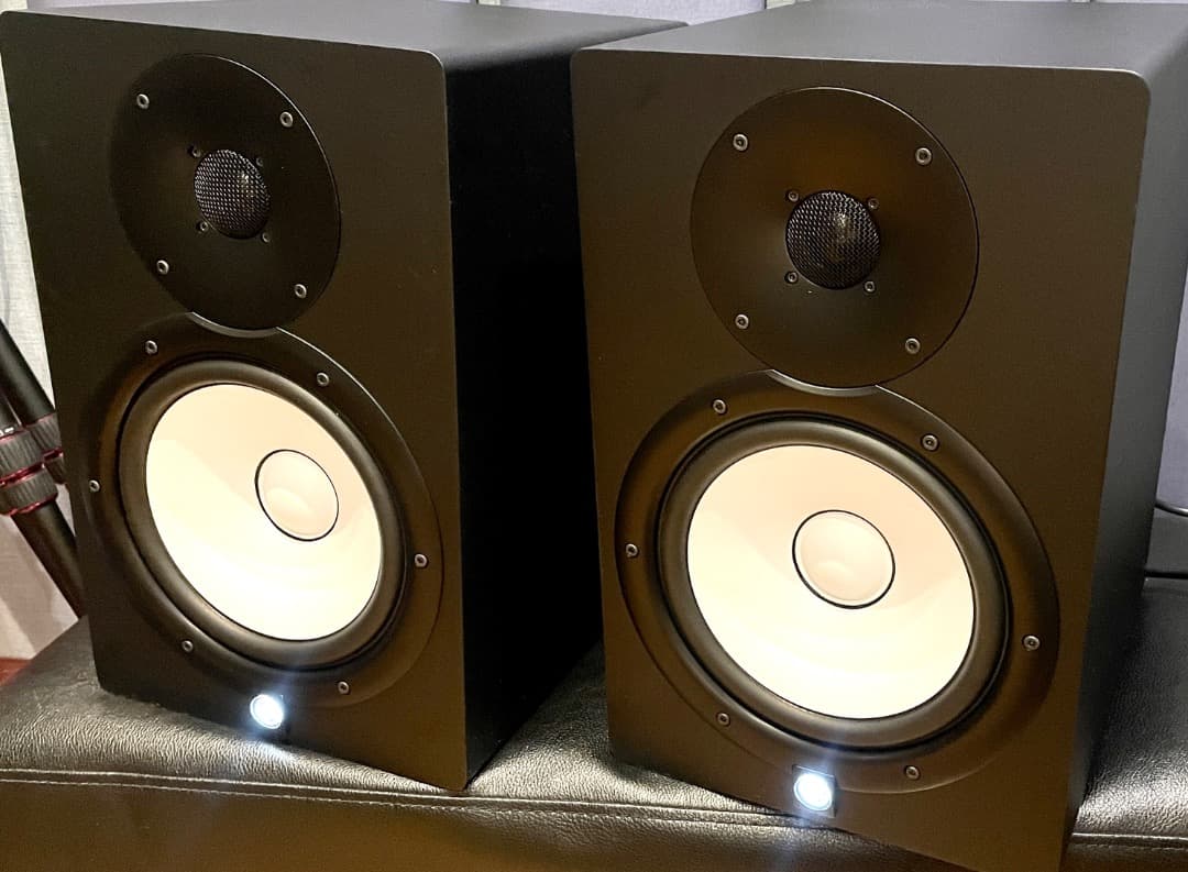 【Hiro】YAMAHA HS8 モニタースピーカー(黒)１台①