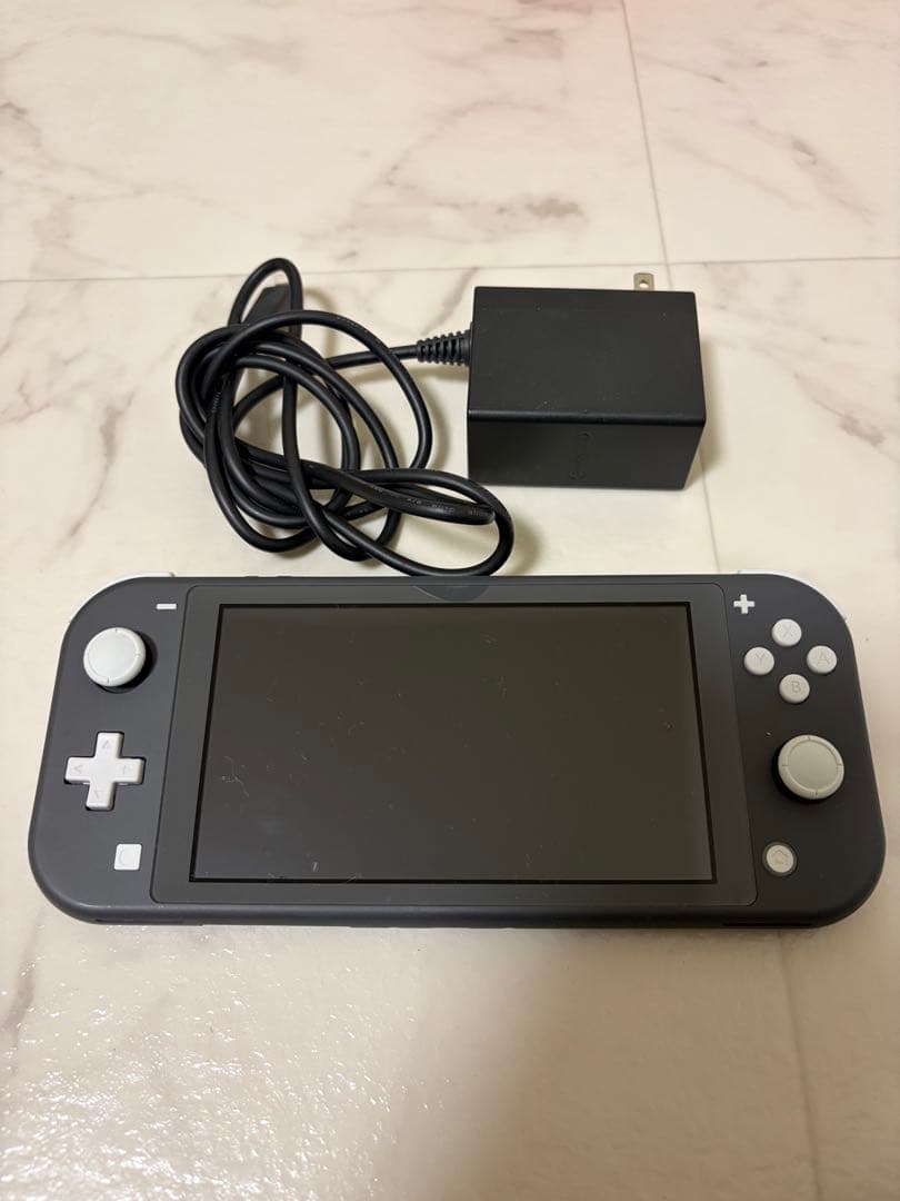 Nintendo Switch Lite グレー 充電器・箱付き