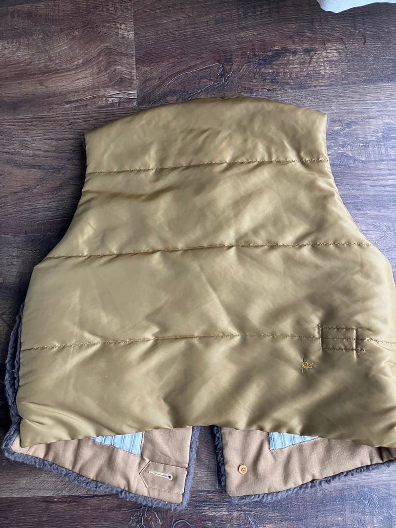 45R ウールボア×ナイロンのベスト　Mサイズ