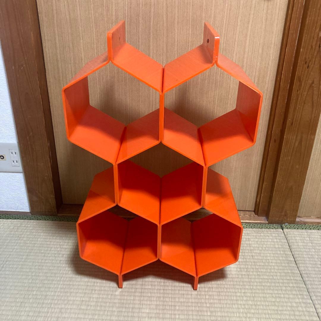 ビンテージ 蜂の巣型 棚