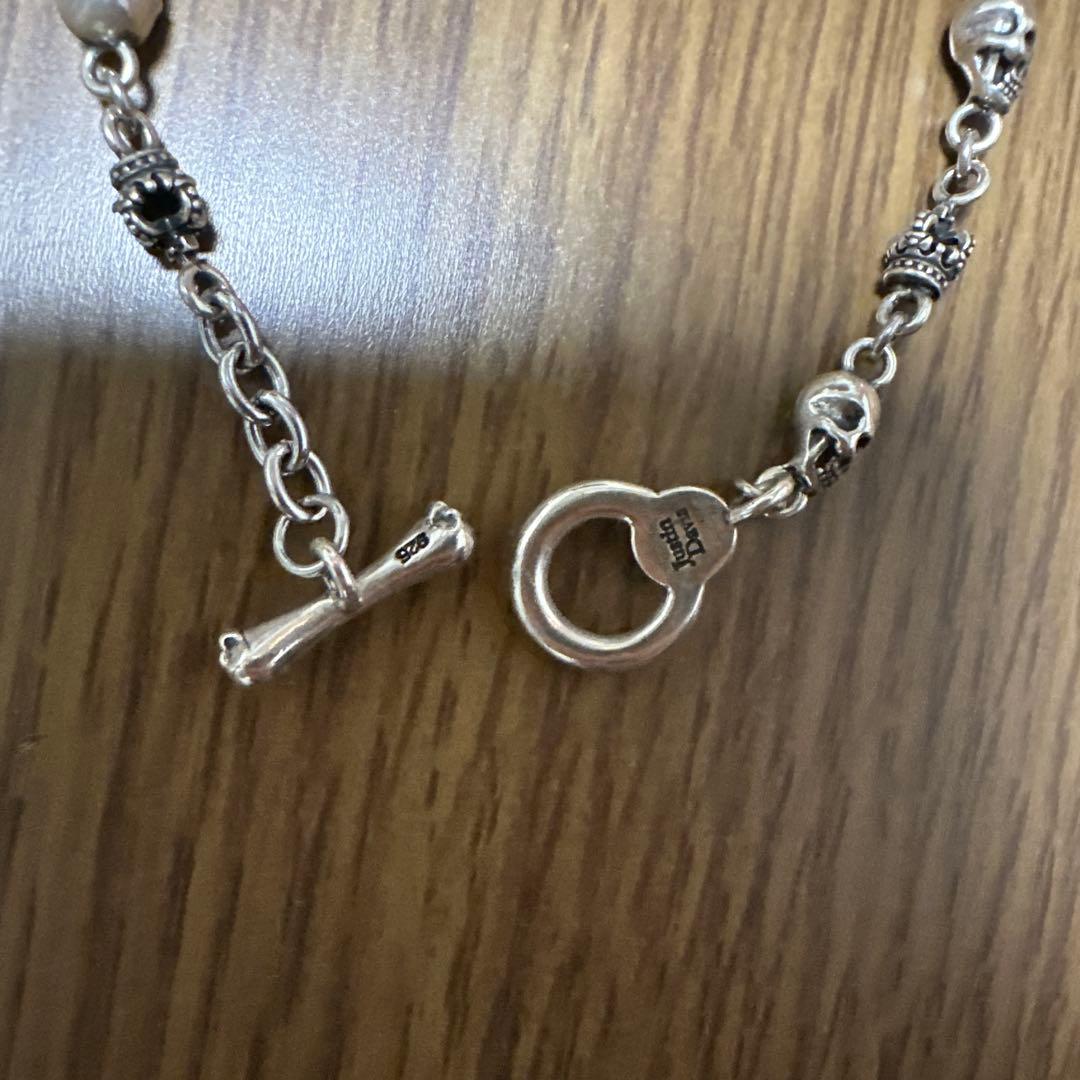 Justin Davis ブレスレット スカル クラウン