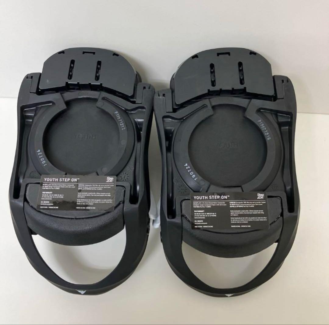 Burton Step On Kids Bindings Lサイズ ブラック
