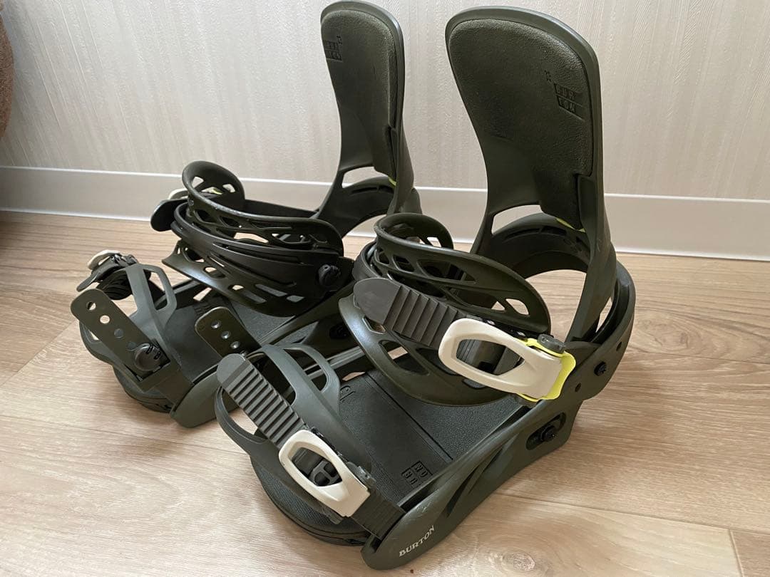 Burton LEXA スノーボード　ビンディング オリーブグリーン　レディース