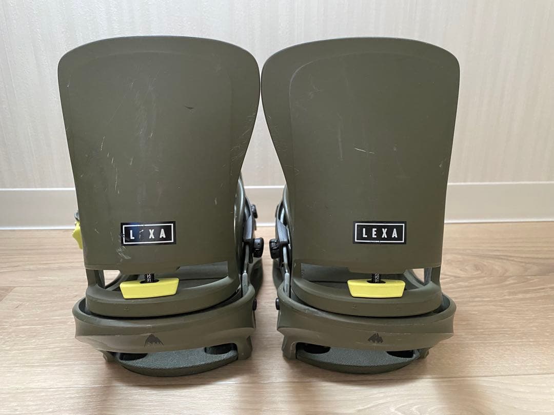 Burton LEXA スノーボード　ビンディング オリーブグリーン　レディース