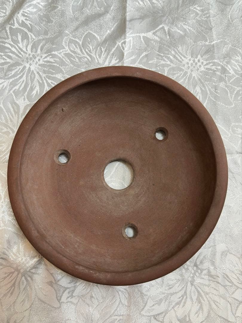 鉢　盆栽鉢　陶器　落款あり