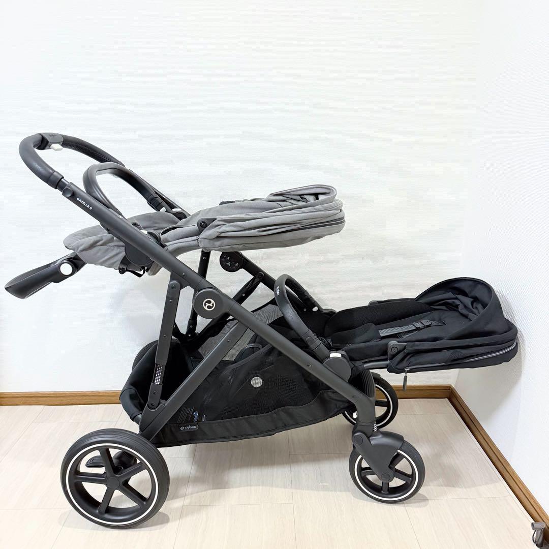 【美品】Cybex GaselleS 2人乗りベビーカー