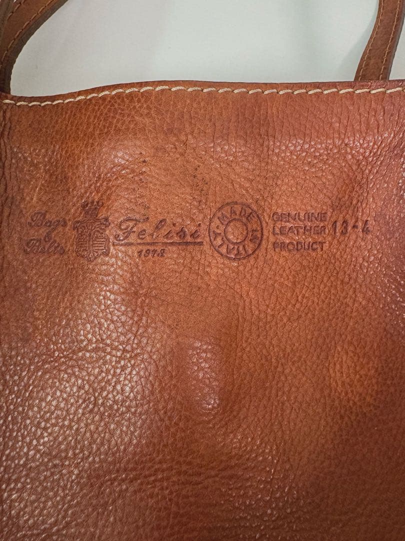 専用　Felisi フェリージ オールレザー トートバッグ　13-4