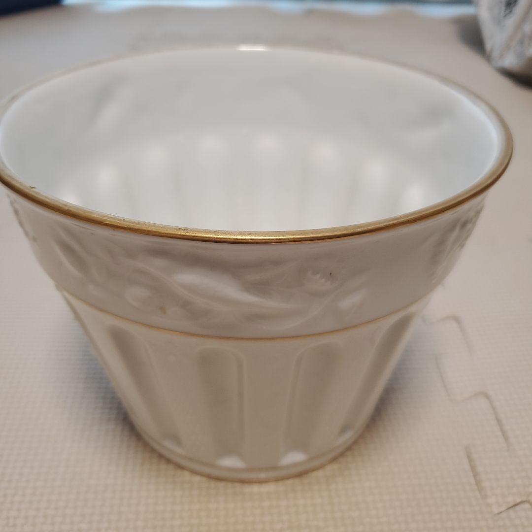 大倉陶園　ゴールドライン　ホワイト　葡萄　オークラ