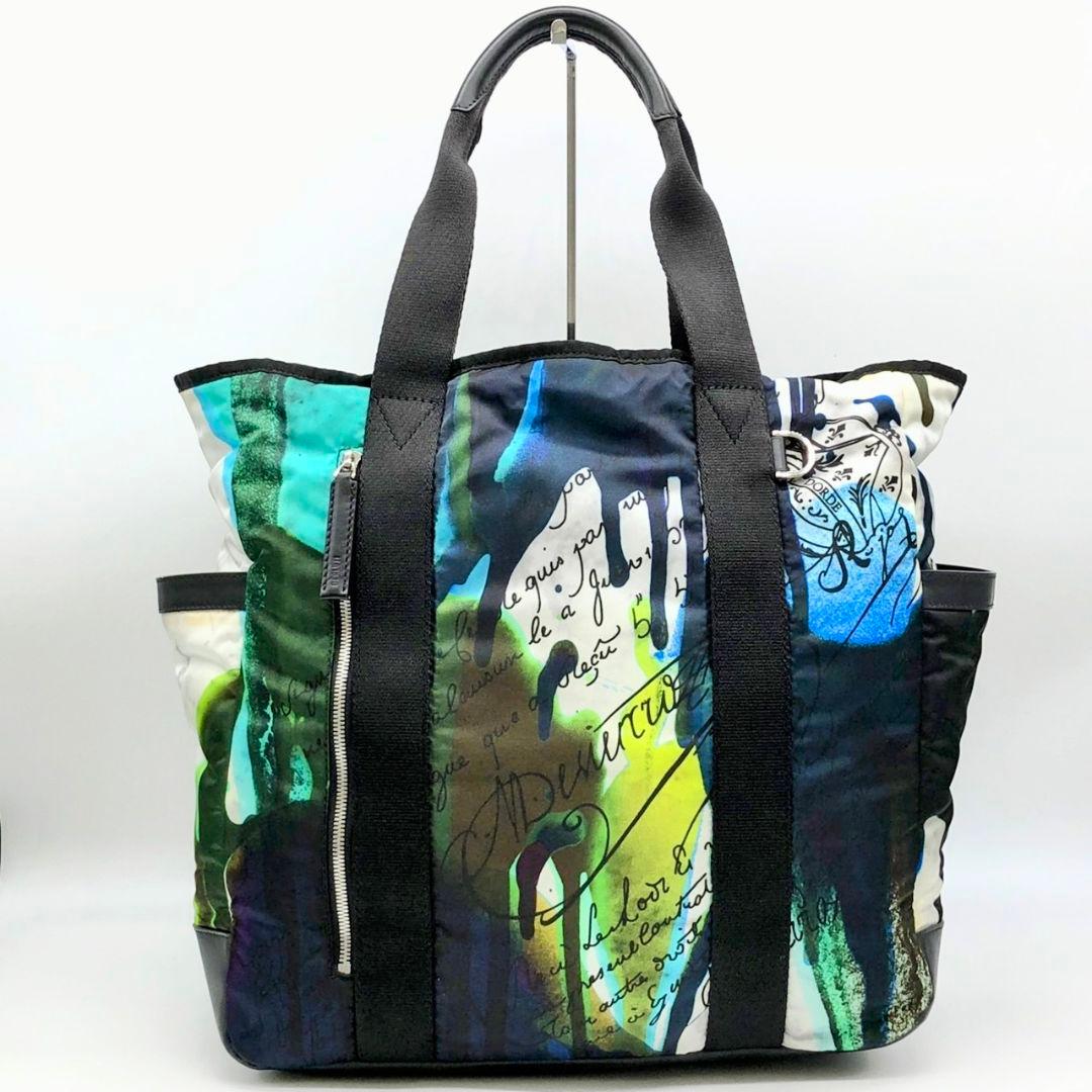 超美品／現行☆ベルルッティ　チルアウト　大容量　トートバッグ　カリグラフィー