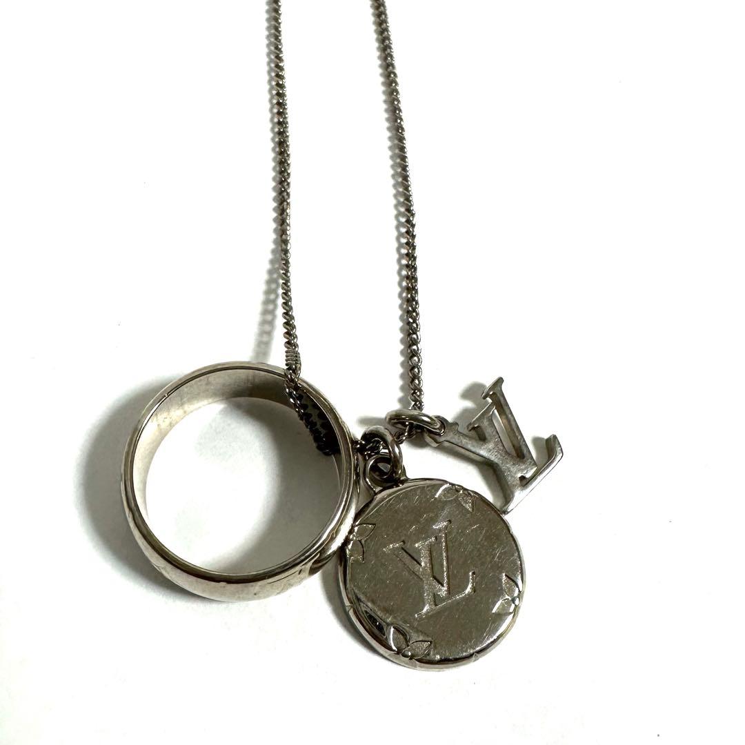 LOUIS VUITTON リングネックレス モノグラム M62485