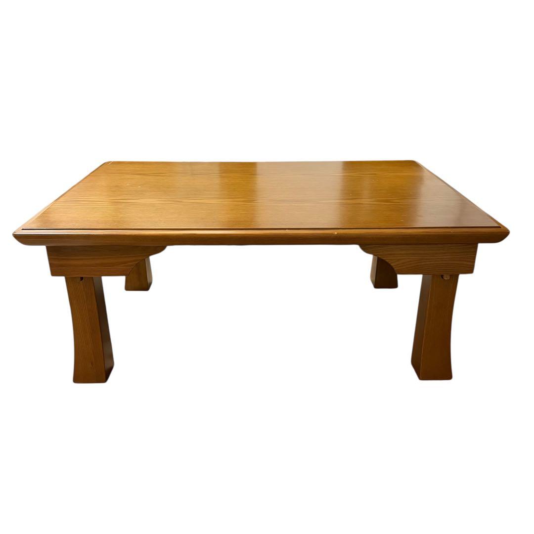 天然木 折りたたみ式ちゃぶ台 座卓 和モダン