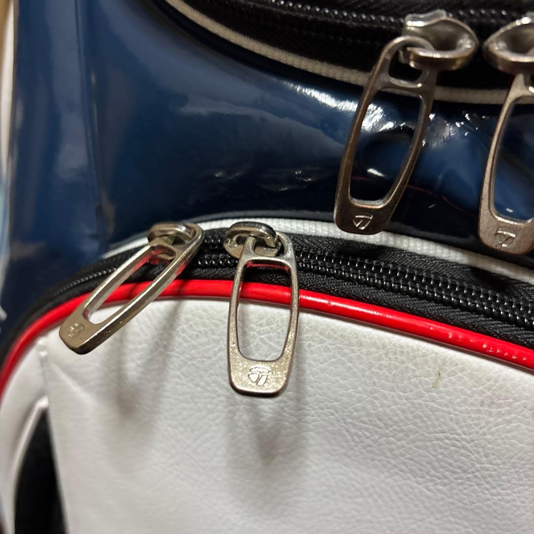 TaylorMade キャディバッグ ホワイト/レッド/ブラック