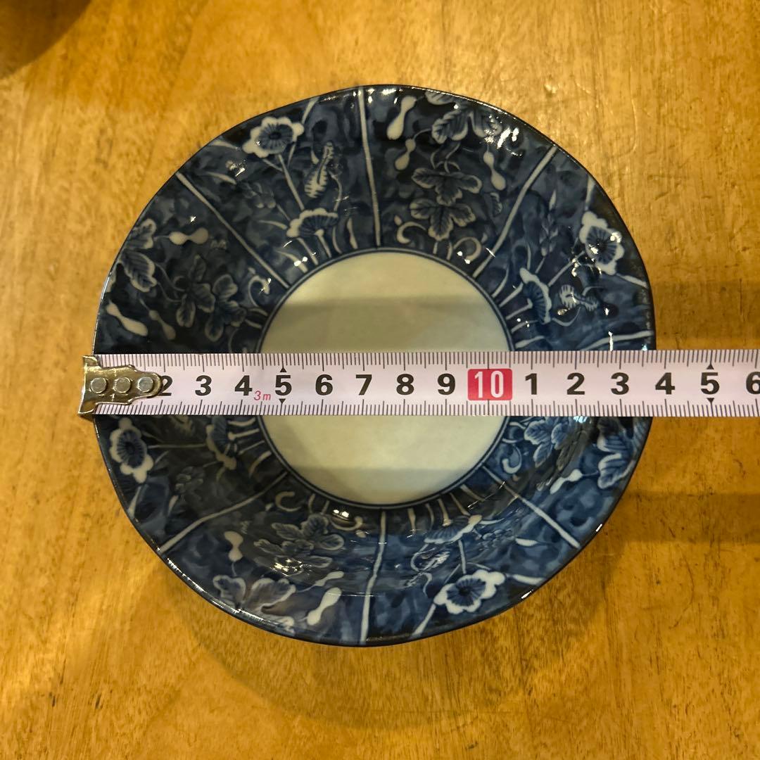 福泉窯　染付絵付鉢　五個