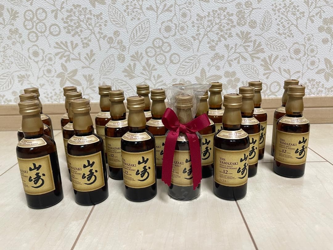 山崎 12年 ミニ ボトル 50ml 20本