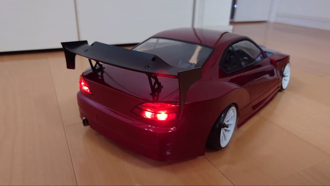 風間オートS15シルビアボディのみスーパーマリオ