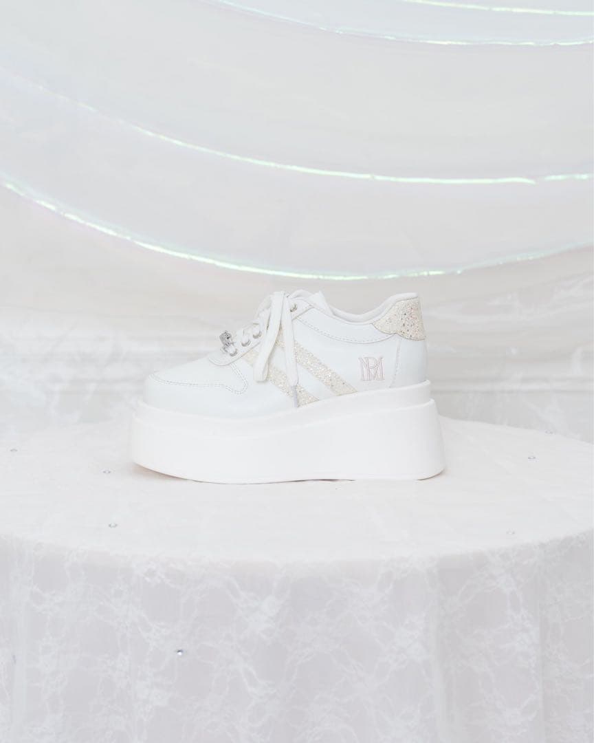 靴 RoseMuse Glitter point sneakers