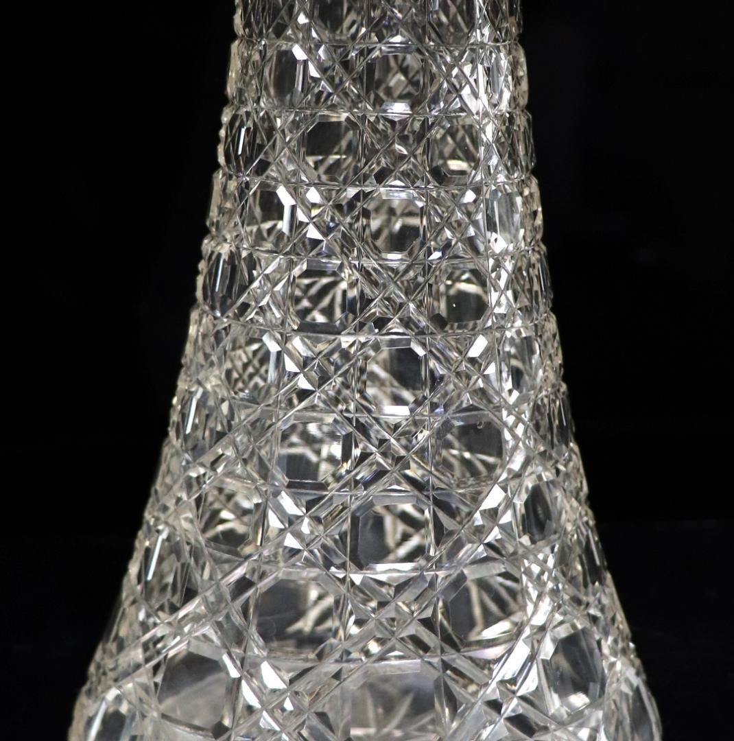 オールド・バカラ 銀装飾 ディアマン・ピエーリー 特大 30cm ピッチャー