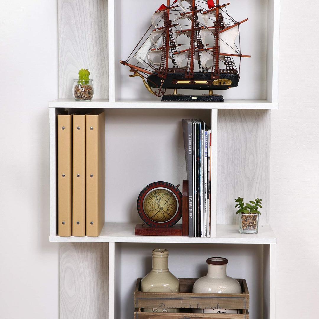 多機能オープンラック - スリムデザイン 幅59cm