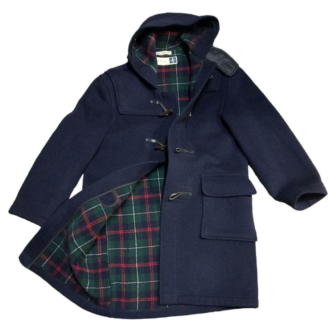 GLOVERALL グローバーオール モリスダッフルコート ロング丈 紺 L