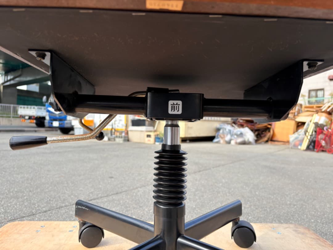 maruni　マルニ　地中海シリーズ　デスクチェア　事務椅子　レトロ　ベロア