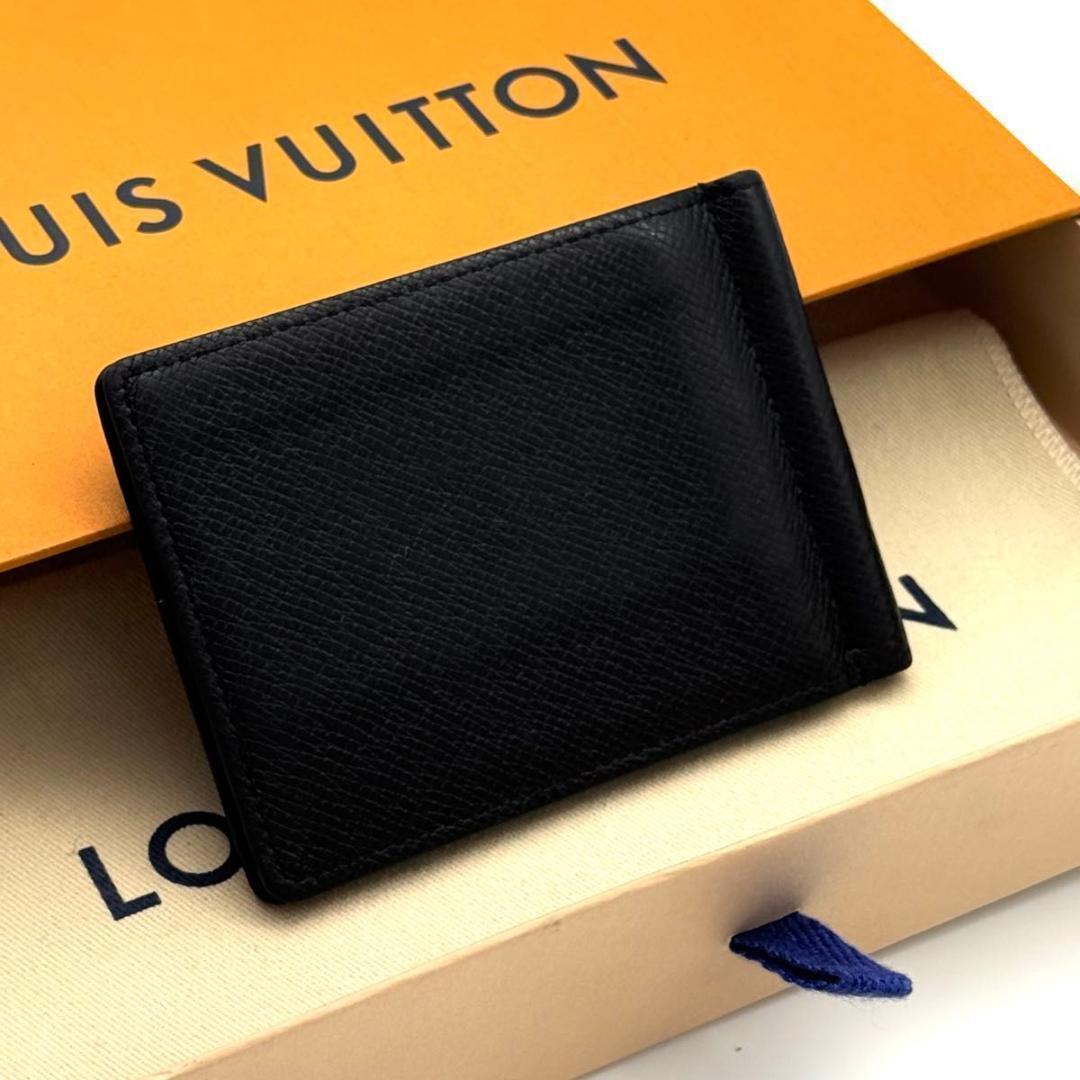 【現行 最高級美品】ルイヴィトン タイガ ノワール ポルトフォイユ パンス