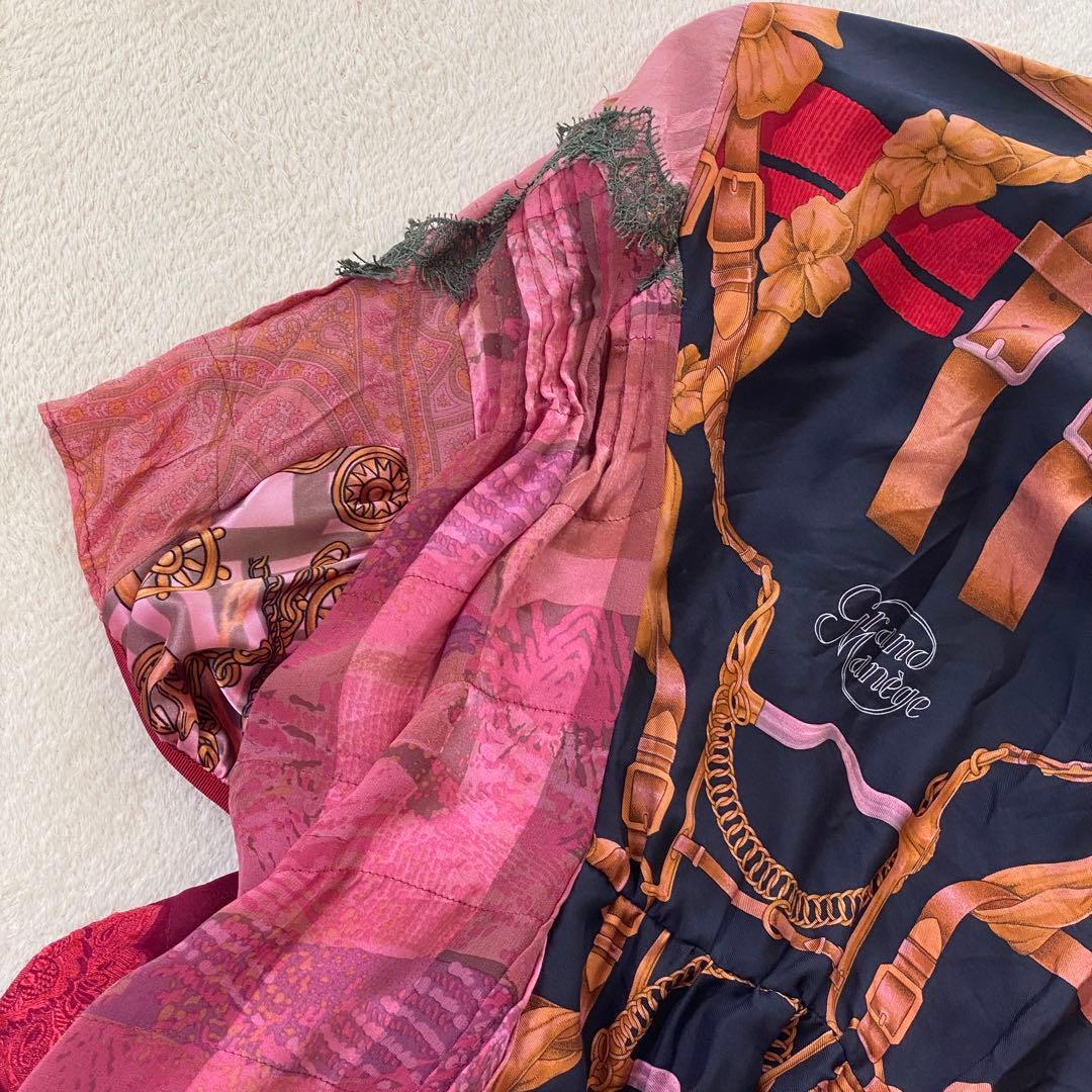 ストール付✨ベルト付✨sacai 17SS 再構築 プルオーバー ブラウス