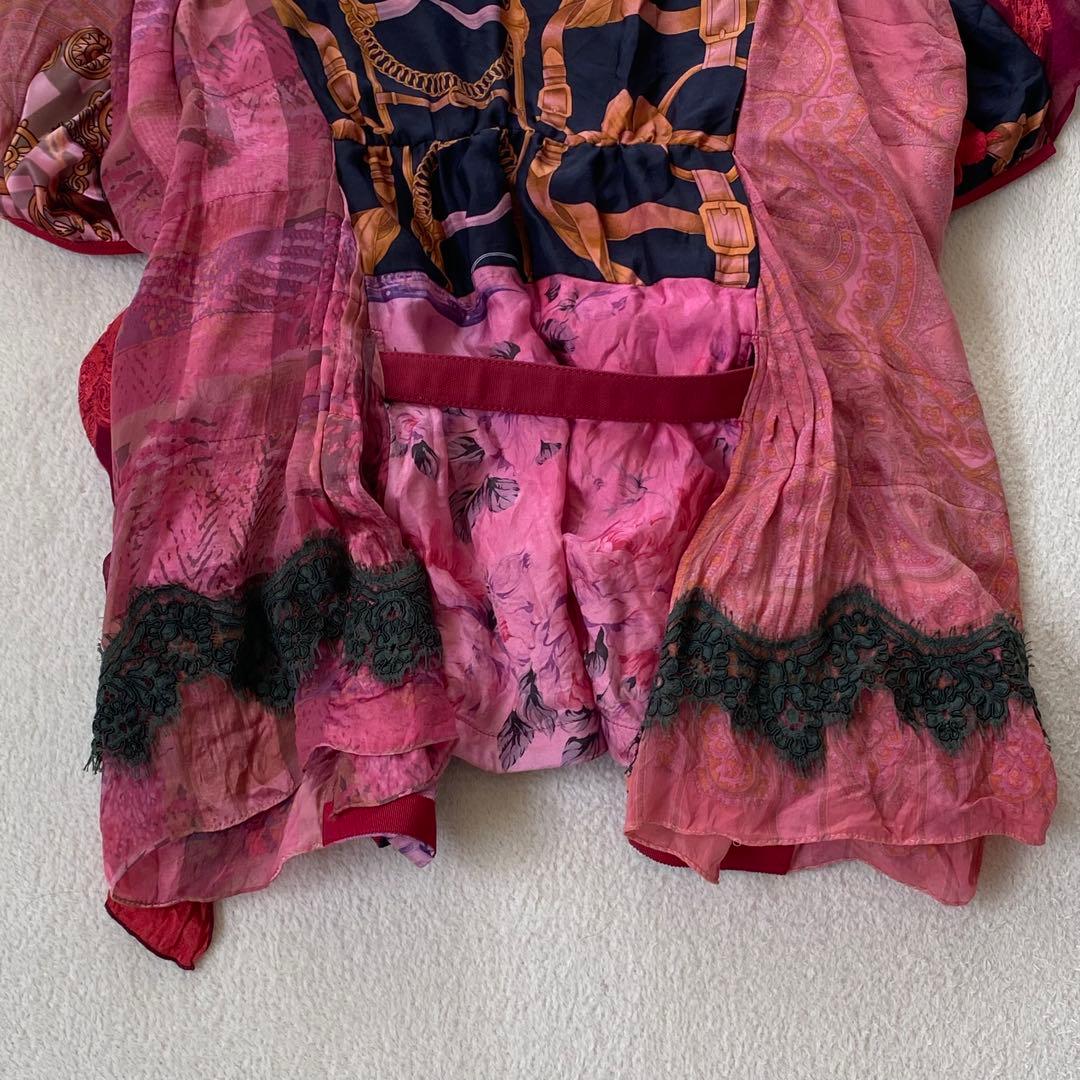 ストール付✨ベルト付✨sacai 17SS 再構築 プルオーバー ブラウス