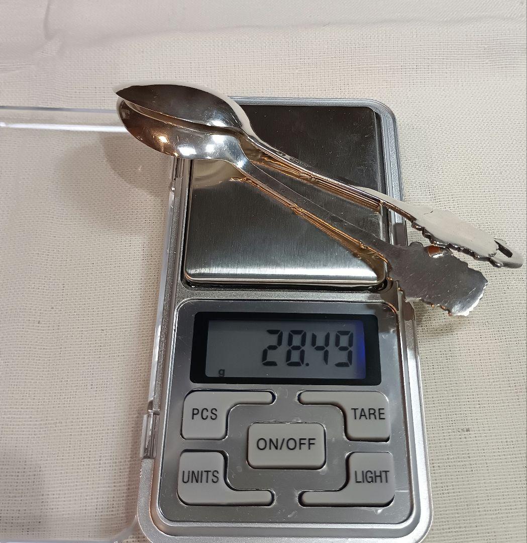 シルバー925　英国 スターリングシルバー スプーン2本セット　スーベニア