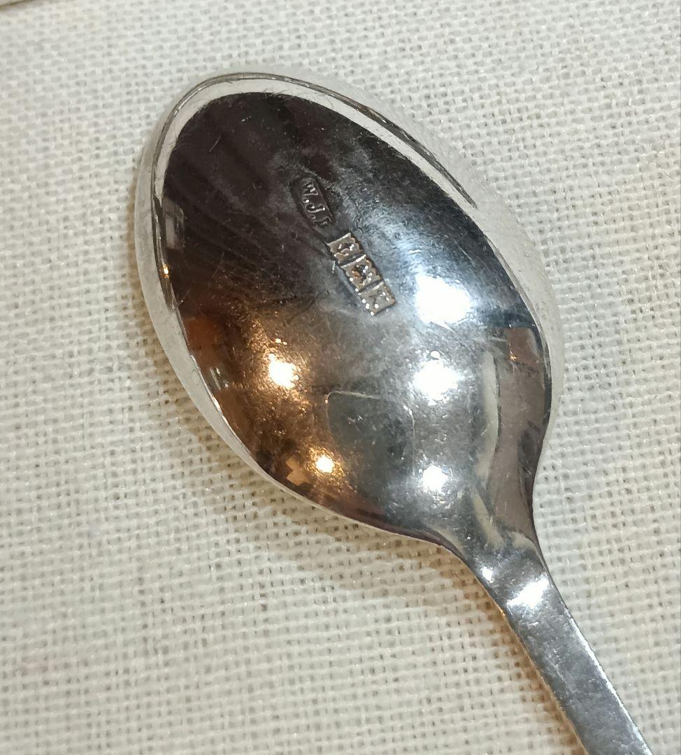 シルバー925　英国 スターリングシルバー スプーン2本セット　スーベニア