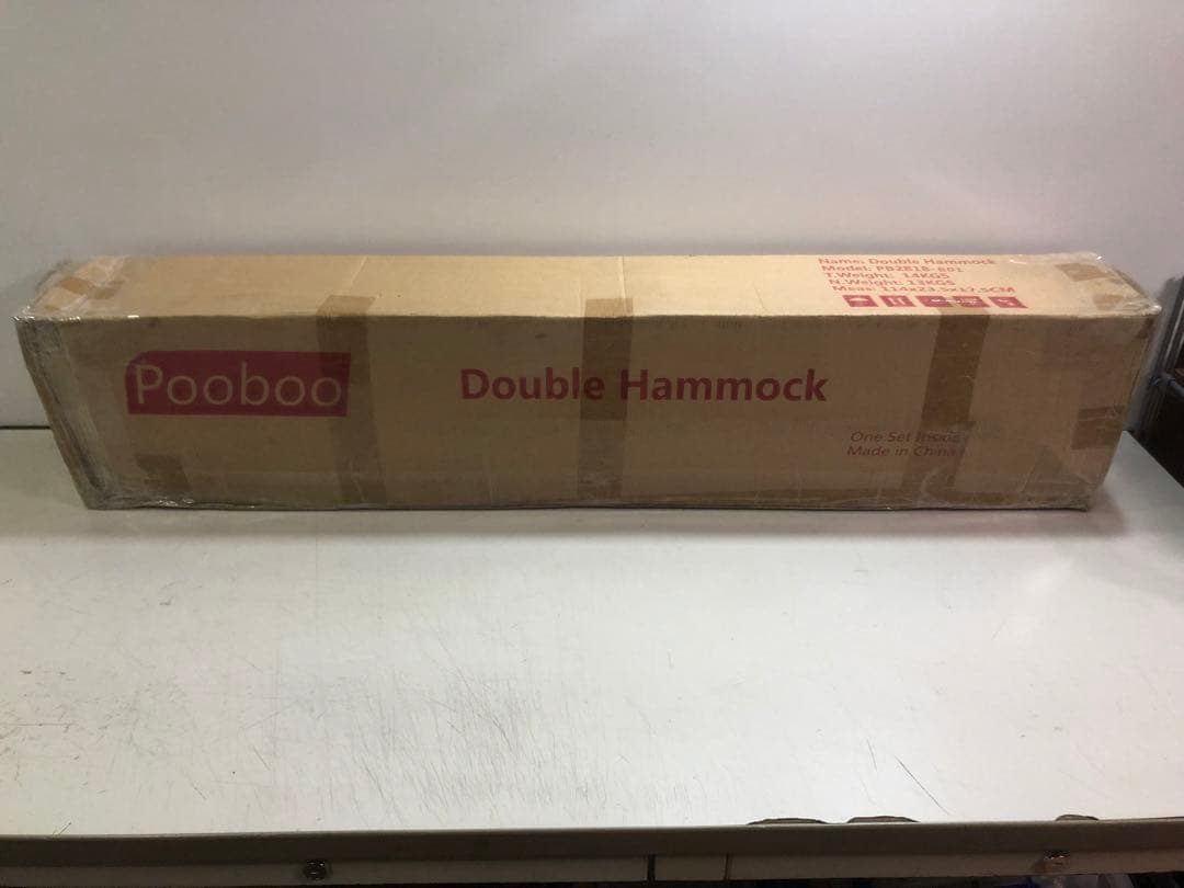 Pooboo 自立式 ハンモック スタンドセット ダブルサイズ 収納バッグ付き