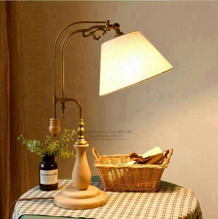 ロマンチック簡約 歐美風 デスクライトテーブルスタンド ナイトスタンド4