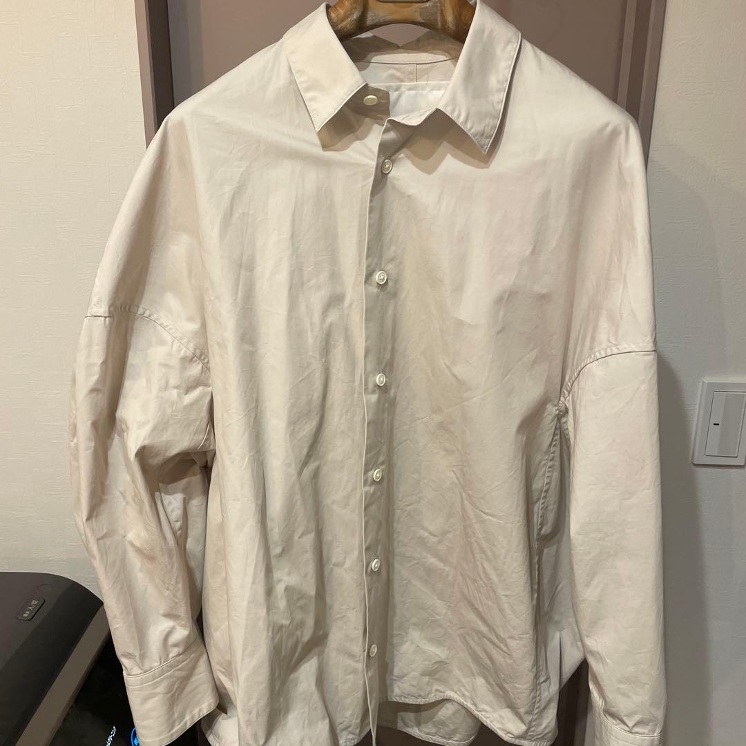 〈nonnotte〉Draping Shirt Type A