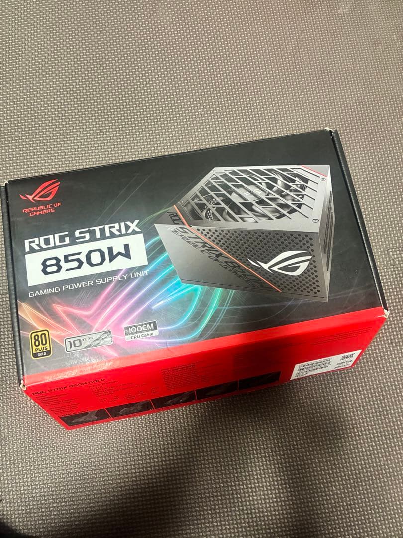 か*ち様 ASUS 850W電源ユニット ROG-STRIX-850G（動作品、