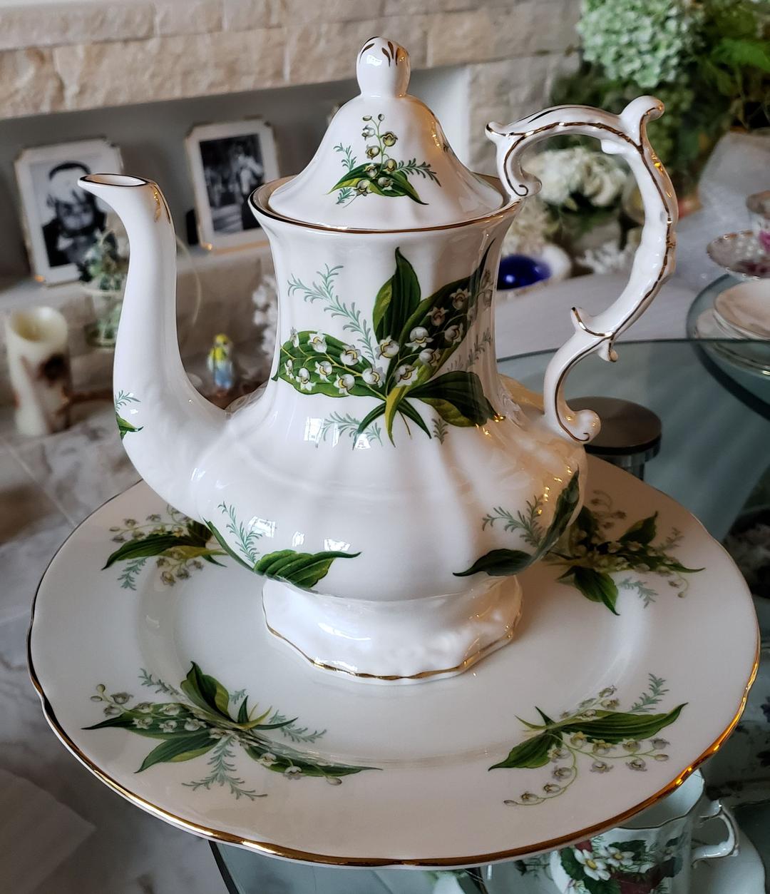 ハマースレイ B すずらん ディナープレート アンダープレート アンティーク