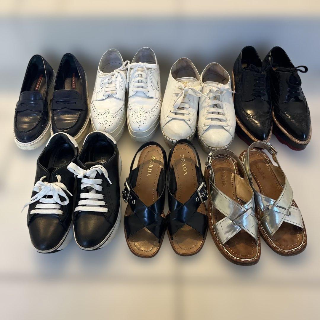 PRADA レディース　靴　スニーカー　サンダル