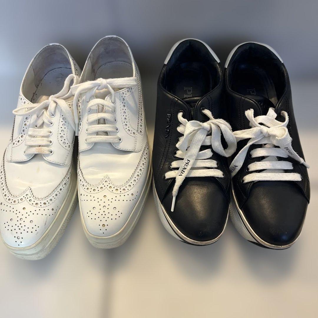 PRADA レディース　靴　スニーカー　サンダル