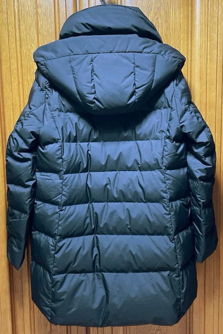 anyFAM【フード取り外し可能】楽映えリッチロング丈ダウン　ブラック M