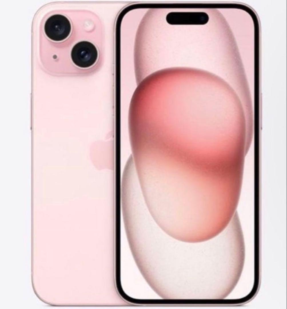 あらん★【傷なし/超美品】iPhone15 ピンク SIMフリー/箱付